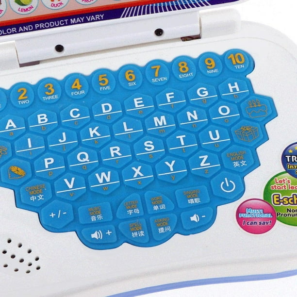 Juguetes Educativos Maquina de aprendizaje Computadora Portatil Explorer Computadora de Aprendizaje Tableta para Bebes con Mouse Yotijar Computadora de estudio de aprendizaje Walmart en linea