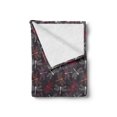 thumbnail image 2 of Dragonfly Soft Flannel Fleece Throw Blanket, Different Colored Silhouettes with a Pair of Wings on Dark Background, Cozy Plush for Indoor and Outdoor Use, 50" x 70", Multicolor, by Ambesonne, 2 of 5