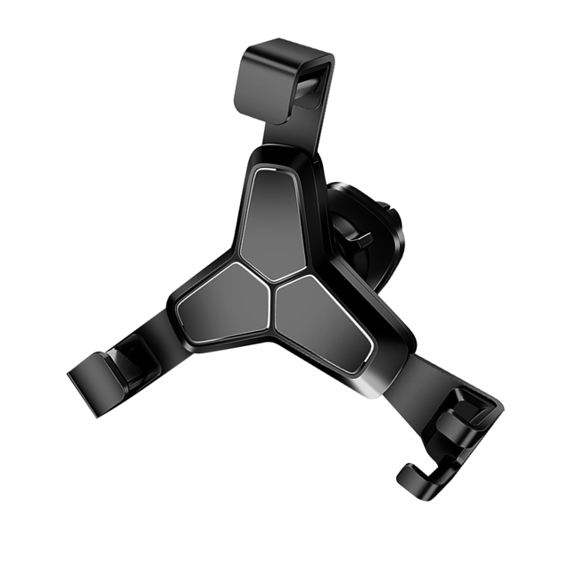 Riwesomey Soporte para teléfono con salida de aire para automóvil Soporte para teléfono para automóvil de aleación Soporte móvil portátil giratorio Accesorios para motos No.01