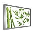 thumbnail image 2 of Designart 'The Forest of Bamboo Branches IV' Tropical Framed Art Print, 2 of 4