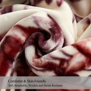 Thick Warm Winter Fleece Blanket For King Bed 2 Ply Reversible Soft Raschel Blanket,85x93,10lb