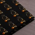 thumbnail image 4 of Erosebridal Black Gold Basketball Fabric by the Yard 1 Yard, Hoop Player Dunk Pattern Home Decor Fabric by the Yard, 4 of 7