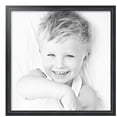thumbnail image 2 of ArtToFrames 24" x 24" Galleria Noir Picture Frame, 24x24 inch Black MDF Poster Frame (WOM-4083),  Pack, 2 of 8