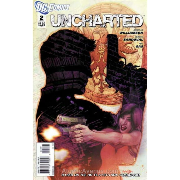 Uncharted #2 VF ; DC Comic Book