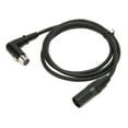 thumbnail image 1 of XLR Male To Female Microphone Cable, 3 Pin Professional Straight To Right Angle Plug XLR Microphone Cord  for Microphones for Mixing Boards for Power Amplifiers, 1 of 7