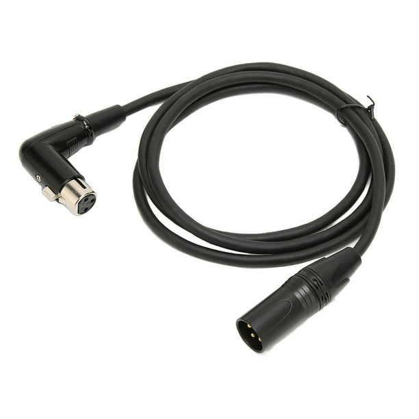 XLR Microphone Cable, XLR Male To Female Microphone Cable 3 Pin 4.9ft  Professional PVC Wire For Power Amplifiers For Microphones For DMX Lights 
