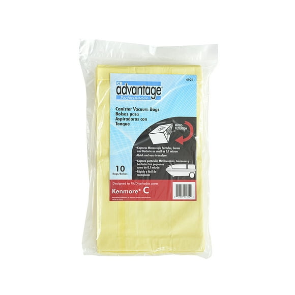 Kenmore C - Replacement Vacuum Bags - 10 pack
