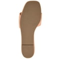 thumbnail image 5 of Journee Womens Leonie Slide Flat Sandals, 5 of 8