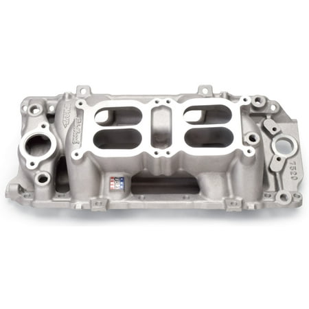 Air Gap Dual Quad Manifold - Edelbrock Manifold Dual Quad RPM Air Gap BB Chevy Oval Port
