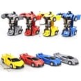 thumbnail image 3 of Deformación Robot coche juguete niños colisión deformación pequeño Robot coche niños niño regalo de cumpleaños, 3 of 3