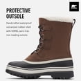 thumbnail image 3 of Bota impermeable Sorel Caribou para Hombre - Bruno - Talla 9, 3 of 6