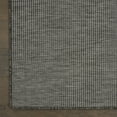 thumbnail image 6 of Nourison Positano Indoor/Outdoor Modern Solid Charcoal 5' x 7' Area Rug, (5' x 7'), 6 of 11