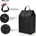 thumbnail image 5 of Bolsa para zapatos ML XL a prueba de polvo, bolsa de viaje portátil de nailon para zapatos con estuche resistente con cremallera, bolsas organizadoras para guardar zapatos a prueba de agua, 5 of 5