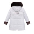 thumbnail image 3 of XXWXYD Winter Coats for Teen Girls Little Girls, Hooded Thicken Windproof Zipper Jacket, Warm Puffer Outwear for School Daily, 3 of 8