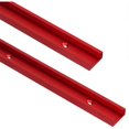 thumbnail image 3 of 2pc Aluminum 400mm Double-Cut Profile Universal 3/4 T-Track, 3 of 5