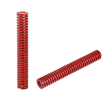 

Die Spring 2 Pack TM 20mm OD 150mm Spiral Stamping Medium Load Die Springs Red
