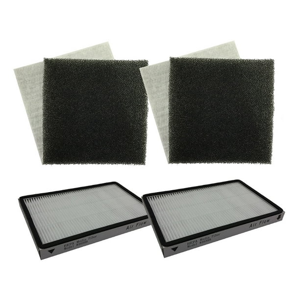 2 Pack Vacuum Exhaust Filter & Motor Filter Set for Kenmore CF1, EF1