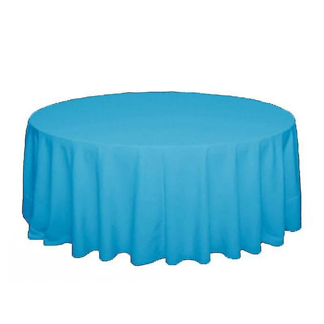 18 Color Polyester Round Tablecloth Whiteblackredbluegold Solid Table Cloth For Wedding Birthday Party Table Cover Home Dcor 1pcs