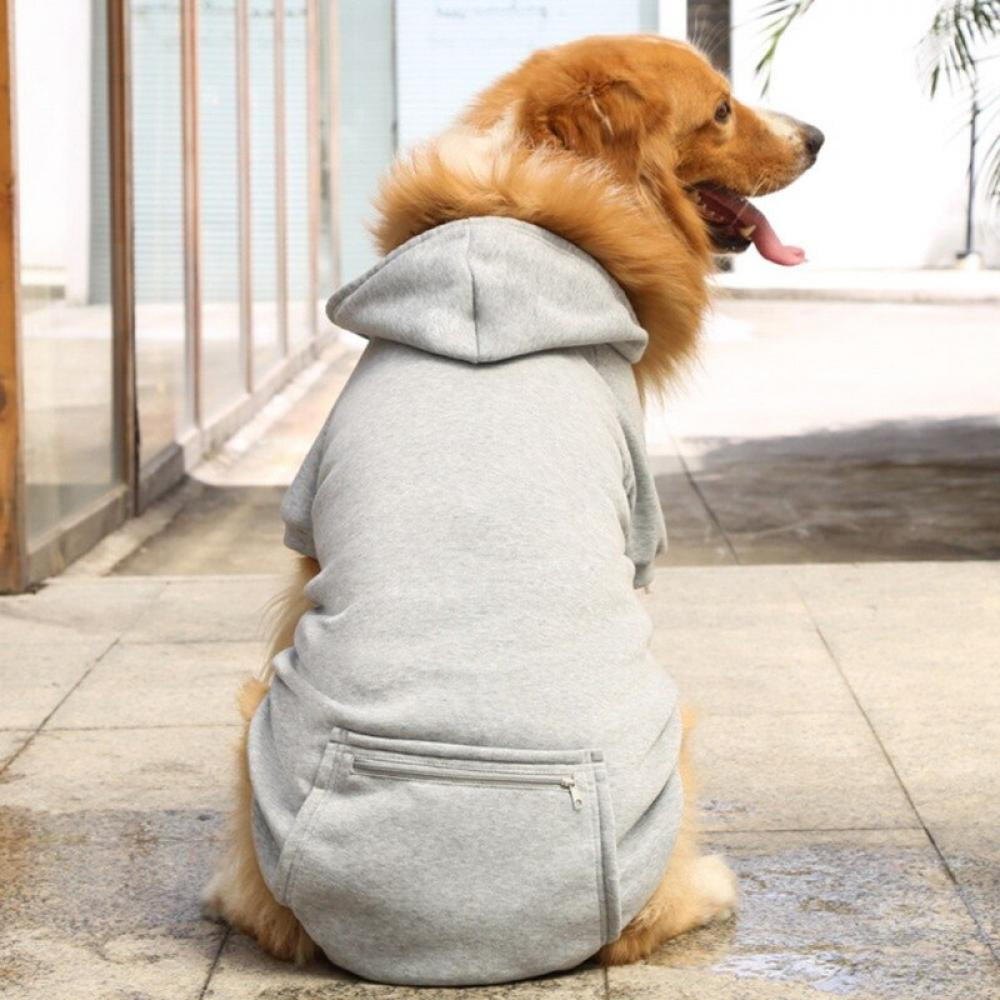 Pet Dog Hoodie Coat Jacket Warm Sweatshirt Costume Puppy Cat Clothes Apparel 