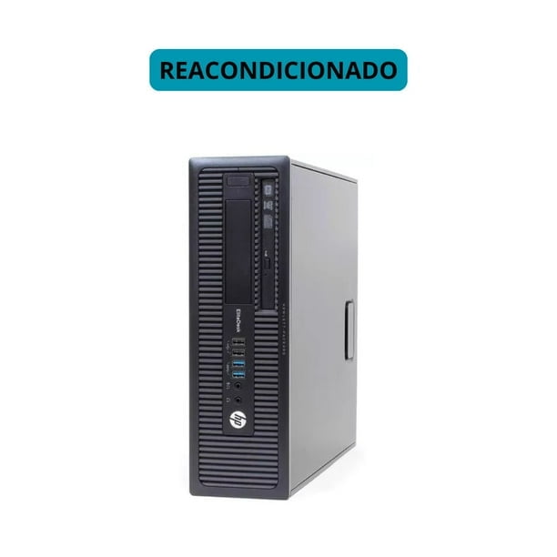 CPU HP ELITEDESK 800 G1 USDT INTEL CORE I5-4570S CON 8 Y 256GB SSD de Almacenamiento -Reacondicionado