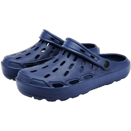 

Men s Garden Clogs Muller Shoes Sports Sandals Beach Shoes for Men Lightweight Swimming Pool Water Shoes Indoor and Outdoor Non-Slip Slippers Slip-On