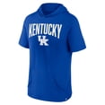 thumbnail image 2 of Men's Fanatics Royal Kentucky Wildcats Outline Lower Arch Hoodie T-Shirt, 2 of 3