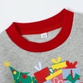 thumbnail image 5 of Baby Boys Sweatshirts Christmas Reindeer Fleece Crewneck Pullover Winter Warm Xmas Sweaters Tops 3t（8160）, 5 of 5