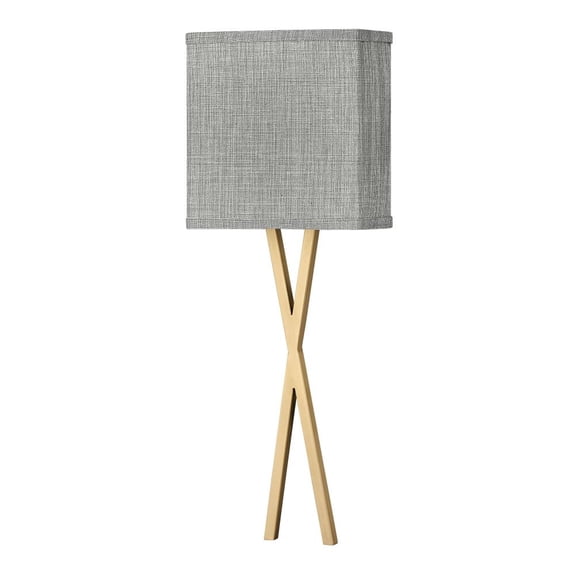 41101HB Hinkley Lighting Axis - 16W 1 LED Wall Sconce in Traditional and Transitional and Rustic Style - 8 Inches Wide by 22 Inches High-Heritage