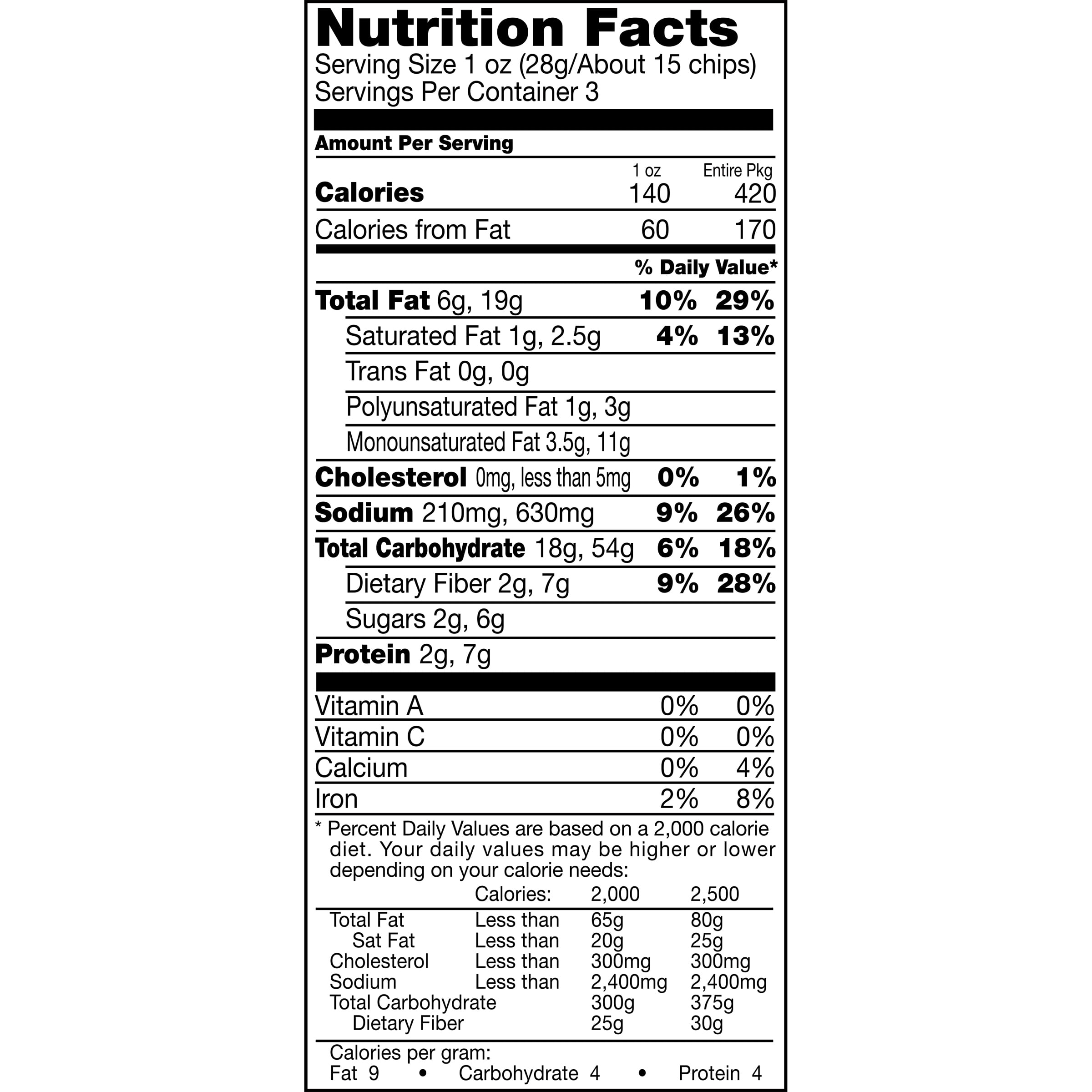 SunChips Harvest Cheddar Flavored Multigrain Snacks, 3 oz Bag