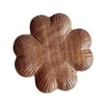 thumbnail image 3 of Posavasos de madera para bebidas, bandeja de té, decoración novedosa, posavasos para cenar Hierba de cuatro hojas, 3 of 9