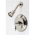 thumbnail image 2 of Kingston Brass KB3636ALSO Restoration Single-Handle Pressure Balanced Shower Faucet in Polished Nickel, 2 of 5