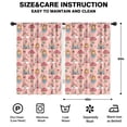 thumbnail image 2 of Blackout Kids Curtains,Princess Mushroom Castle Pattern Childrens Insulated Curtains Set Of 2,Bedroom Essentials,Toddler Room Decor 42"x63", 2 of 5