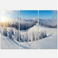thumbnail image 4 of Designart Panorama des montagnes d'hiver Art mural sur toile, 4 of 4