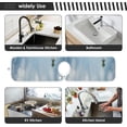 thumbnail image 6 of Coolnut Winter Holiday 2PCS Kitchen Faucet Mat Bathroom Faucet Mat Sink Microfiber Cloth Faucet Splash Catcher Faucet Mat Dish Drying Mat Sink Mat for Kitchen Sink 30x5in, 6 of 7
