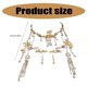 thumbnail image 3 of Chinese Styles Tassels Headpiece Set Fashionable Bridal Ornament Cosplay Costume for Chinese Wedding Theme, 3 of 5