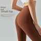 thumbnail image 2 of Pantalones de yoga ajustados de alta resistencia Pantalones deportivos de cintura alta con fruncido abdominal Pantalones de fitness de secado rápido finos y muy elásticos, 2 of 4