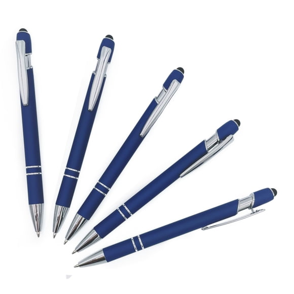 Lenden Bolígrafo Stylus 2 en 1, paquete de 5, tinta negra