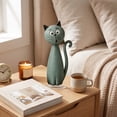 thumbnail image 6 of 3D Cat Figurine, Christmas Home Tabletop Decoration Statue, 6 of 6