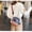 B, variant on Ethnic-Style Woven Fringe Bucket Bag for Women Korean-Style Bohemian Shoulder Bag