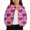 H75 Pink, variant on JFTTX Girls Halloween Cardigan Long Sleeve Button Down Sweaters for Girls Hallowmas Funny Graphic Fall Winter Jackets