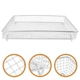 thumbnail image 2 of Miangastore Wire Cooling Rack Silver 1Pcs 11.4x10in, 2 of 8