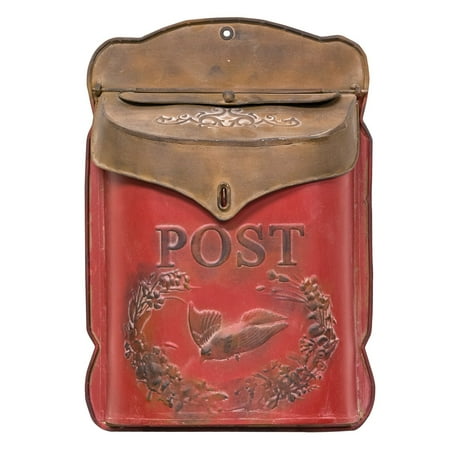The Hearthside Collection Decorative Vintage Post Box Walmart Com
