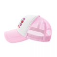 thumbnail image 3 of Hello Kitty Valentine Hearts Trucker Caps Unisex Fashion Hat Sun Hat Golf Hats Breathable Polyester Mesh Baseball Caps Spring, 3 of 7