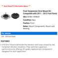 thumbnail image 2 of Front Suspension Strut Mount Kit - Compatible with 2011 - 2013 Ford Fiesta 2012, 2 of 2