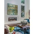 thumbnail image 5 of MARMONT HILL 'I Dream of Summers' Painting Print on Natural Pine Wood - Multi-Color 24 x 24, 5 of 7