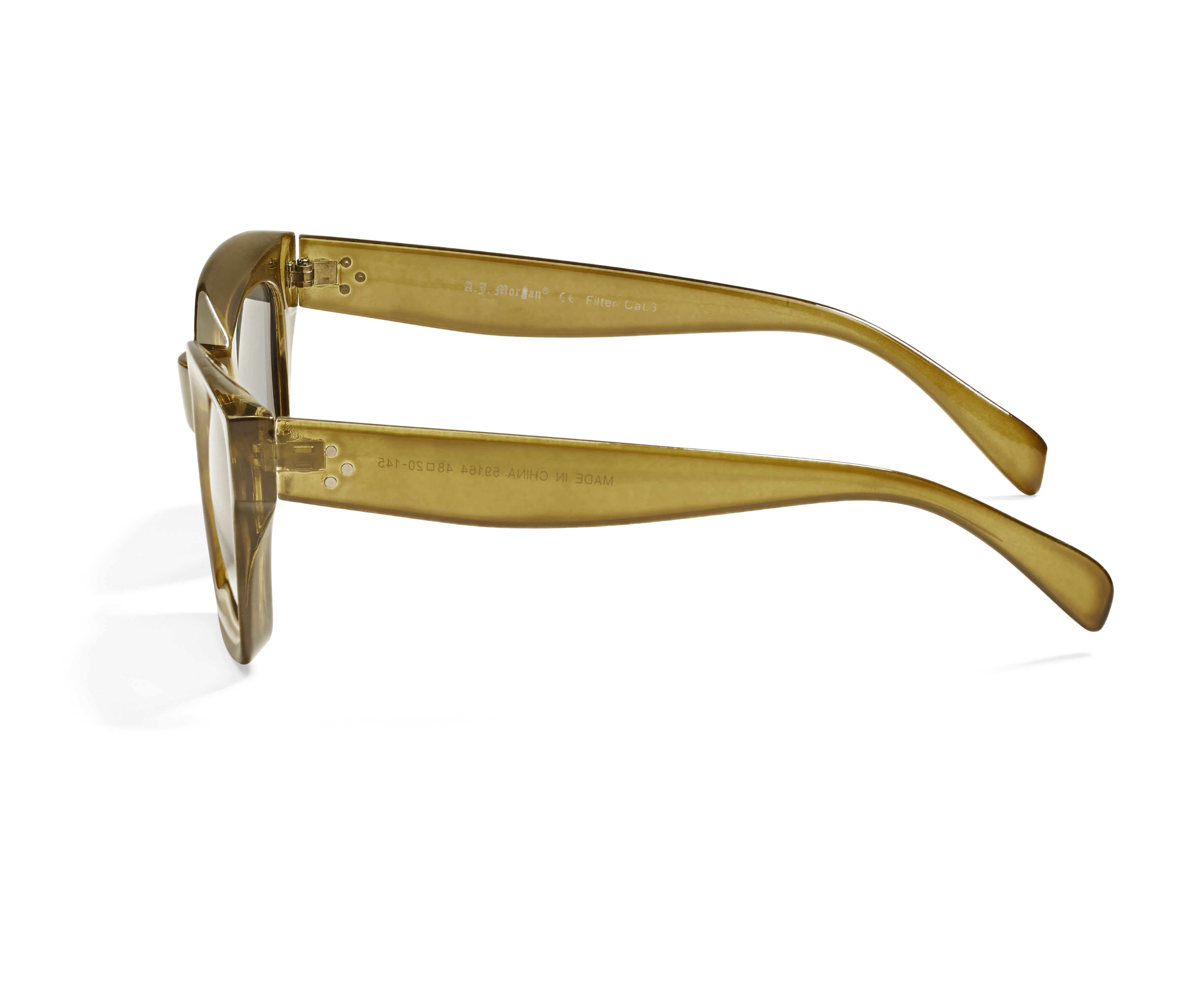 NWT AJ Morgan Intern rectangle sunglasses with mirrored lens 86023 Amazon.com: A.J. Morgan Eyewear Womens Capable - Glasses  main image 4