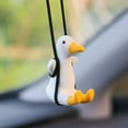 thumbnail image 6 of Taosunzt Swing Duck Car Hanging Decoration Home Office Auto Rearview Mirror Cartoon Duck Hanging Ornament Animal Pendant Birthday Christmas Gift Style A, 6 of 13
