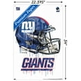thumbnail image 3 of NFL New York Giants - Drip Helmet 20 Wall Poster with Push Pins, 22.375" x 34", 3 of 6