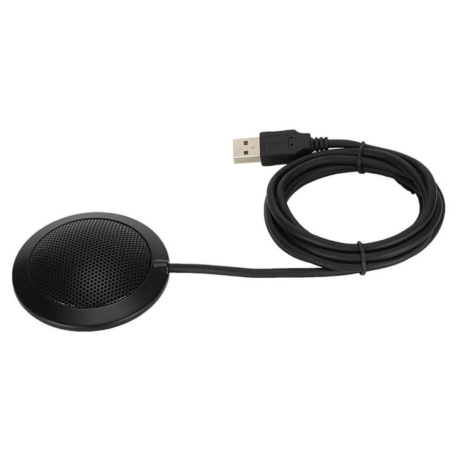 Micrófono USB, pastilla omnidireccional USB Micrófono de escritorio de 360 grados construido para durar