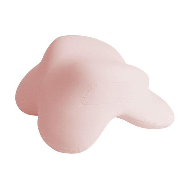 Almohada de escritorio para siesta, funda extraíble 3D, transpirable, suave, para hombres y mujeres, multifuncional, para silla de oficina, cojín para rosa